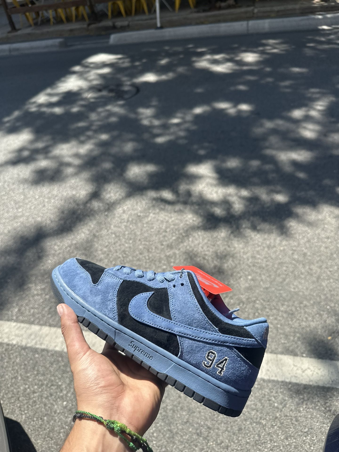 Supreme x Nike SB Dunk Low (Ocean Fog)