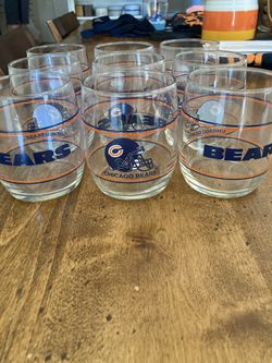 Vintage Chicago Bears Set Of 9