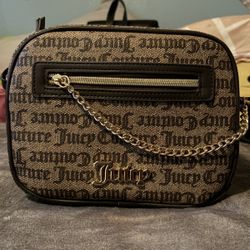 Brown And Black Juicy Couture With Strap Chain