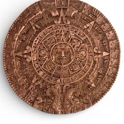 Aztec Sun Stone (also known as the Calendar Stone) 