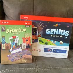 Osmo genius started kit & Osmo Detective agency learning
