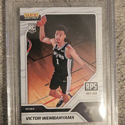 Wemby Rookie Graded 9.5 Beckett And #1