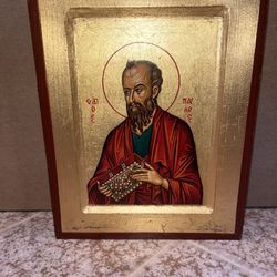 Saint Paul Hand Made Icon 