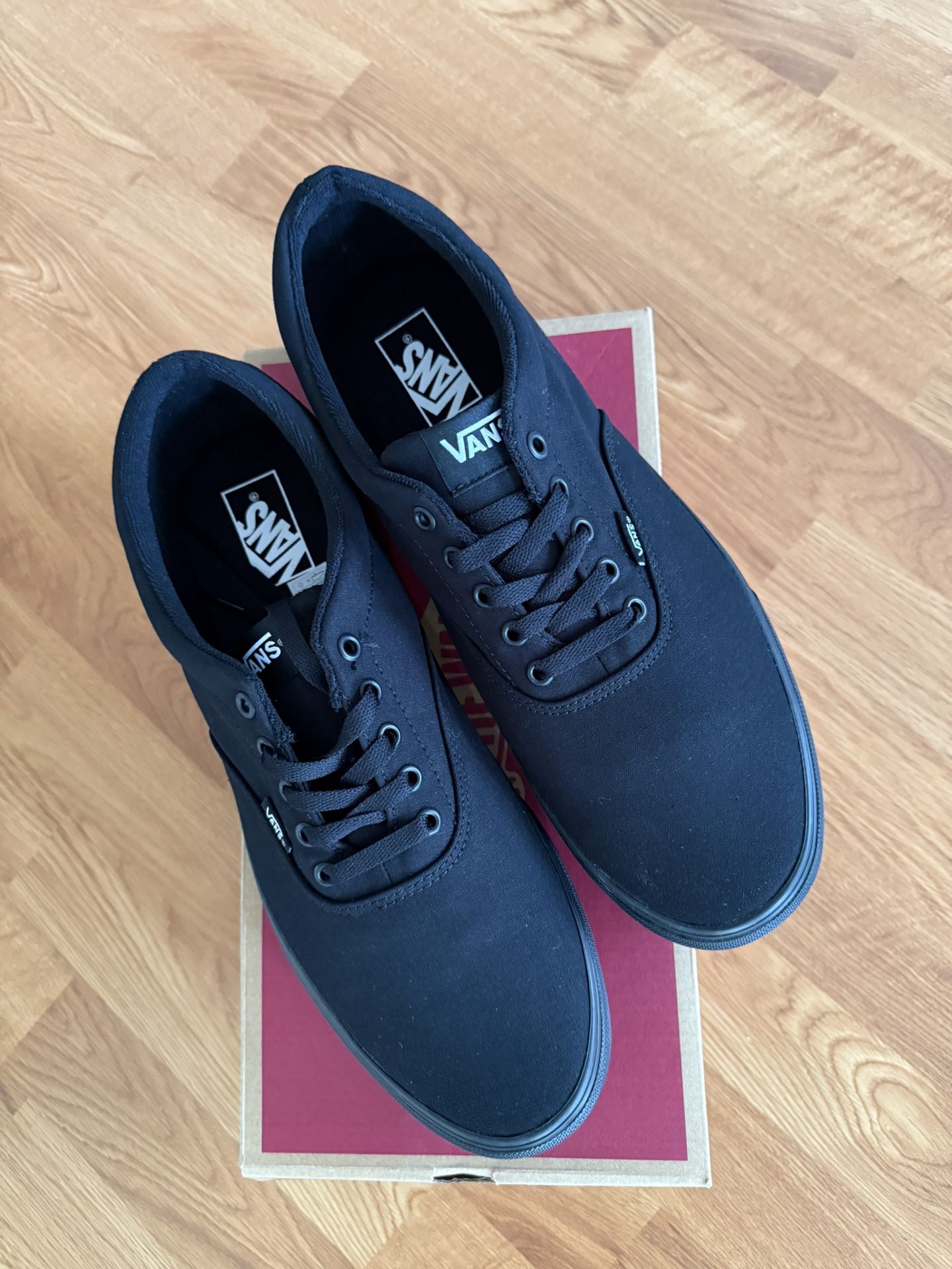 New Mens Vans Sz 13 Shoes Black