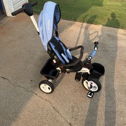 Boo way Tricycle Kids Bike And Push Stroller