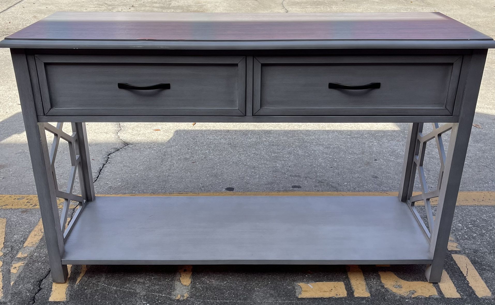 Accent Table Console Entryway Narrow Sofa Living Room Bedroom Laminate Contemporary