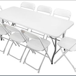 1 Table 8 Chairs 