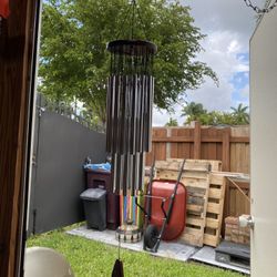 48 Pcs. Windchimes, & 33” Tall