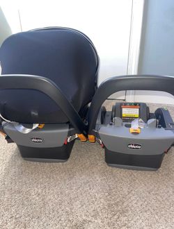 Chicco Keyfit 35 Carseat with 2 bases