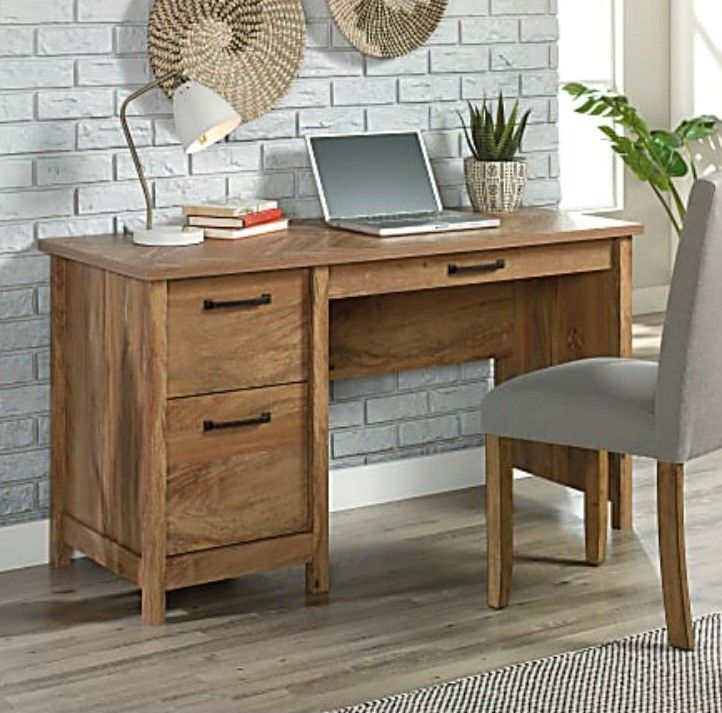 Sauder® Cannery Bridge 53"W Computer Desk, Sindoori Mango