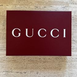 Small Red Gucci Box