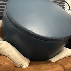 Blue Ottoman 