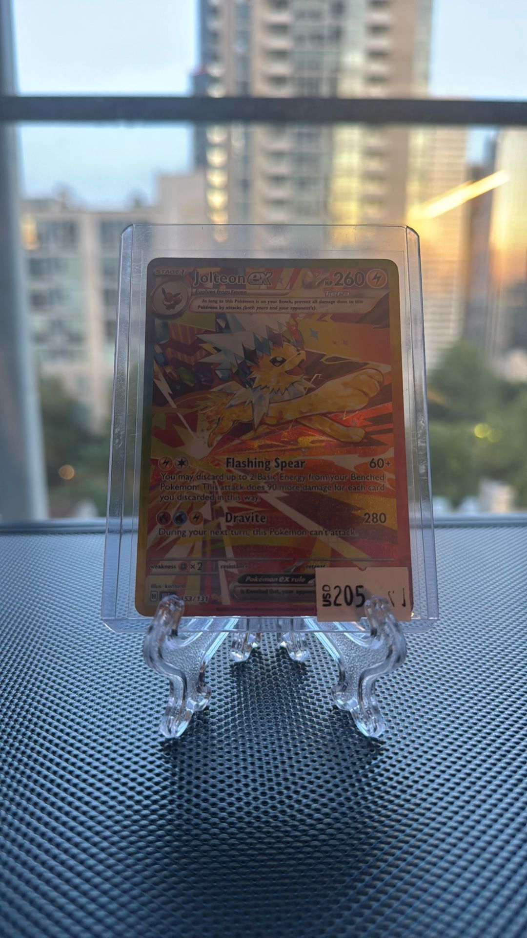 Pokemon Prismatic Jolteon SIR NM