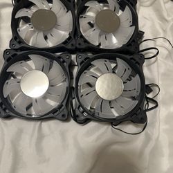 4 Set PC desktop Case Fans 120mm