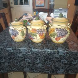 Set Of 3 Canisters