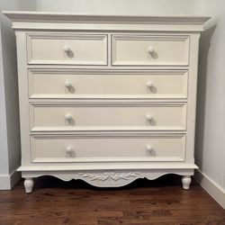 Girl’s Bedroom Dresser, Desk, Bookshelf