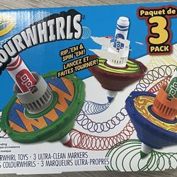New ~ Crayola Colorwhirls