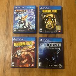 PS4 Games For Sell 