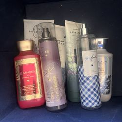 lotions and perfumes