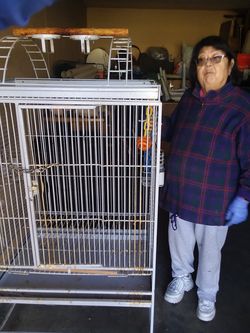 Large bird cage