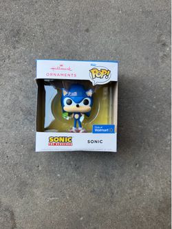 Hallmark Sonic the Hedgehog Funko POP Christmas Ornament exclusive to Walmart.
