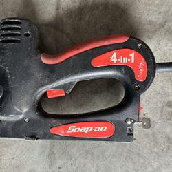 Snap-on 4-in-1 Electric Staple Gun / Brad Nailer – Heavy Duty