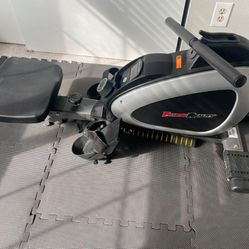 Fitness Reality Magnetic Rowing Machine with Bluetooth 