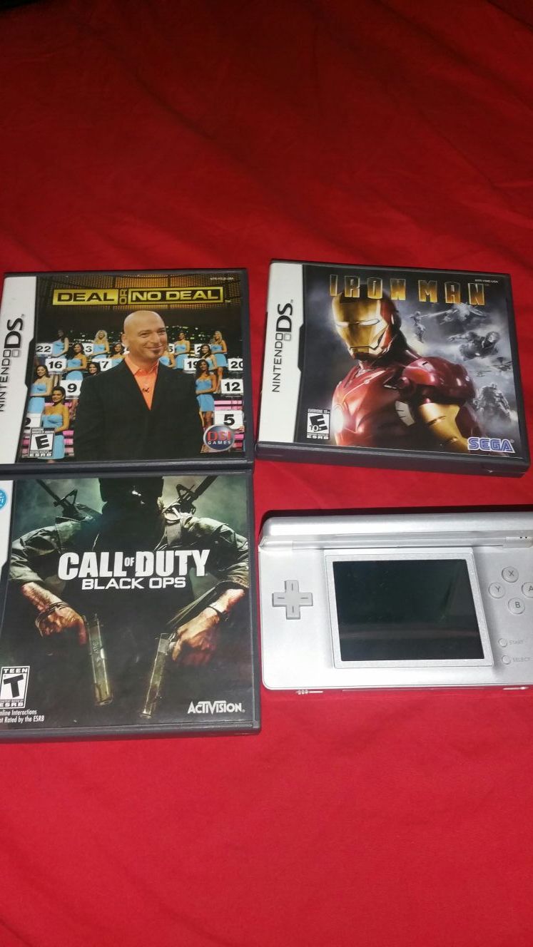 ds lite and games