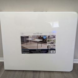(NEW) Folding Table 6 Ft Mesa