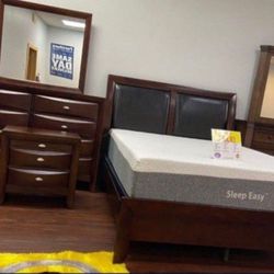 BEAUTIFUL NEW EMILY BEDROOM SET ON SALE ONLY $699. KING SET $799. IN STOCK SAME DAY DELIVERY 🚚 EASY FINANCING 