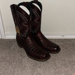 Caiman Belly Boots
