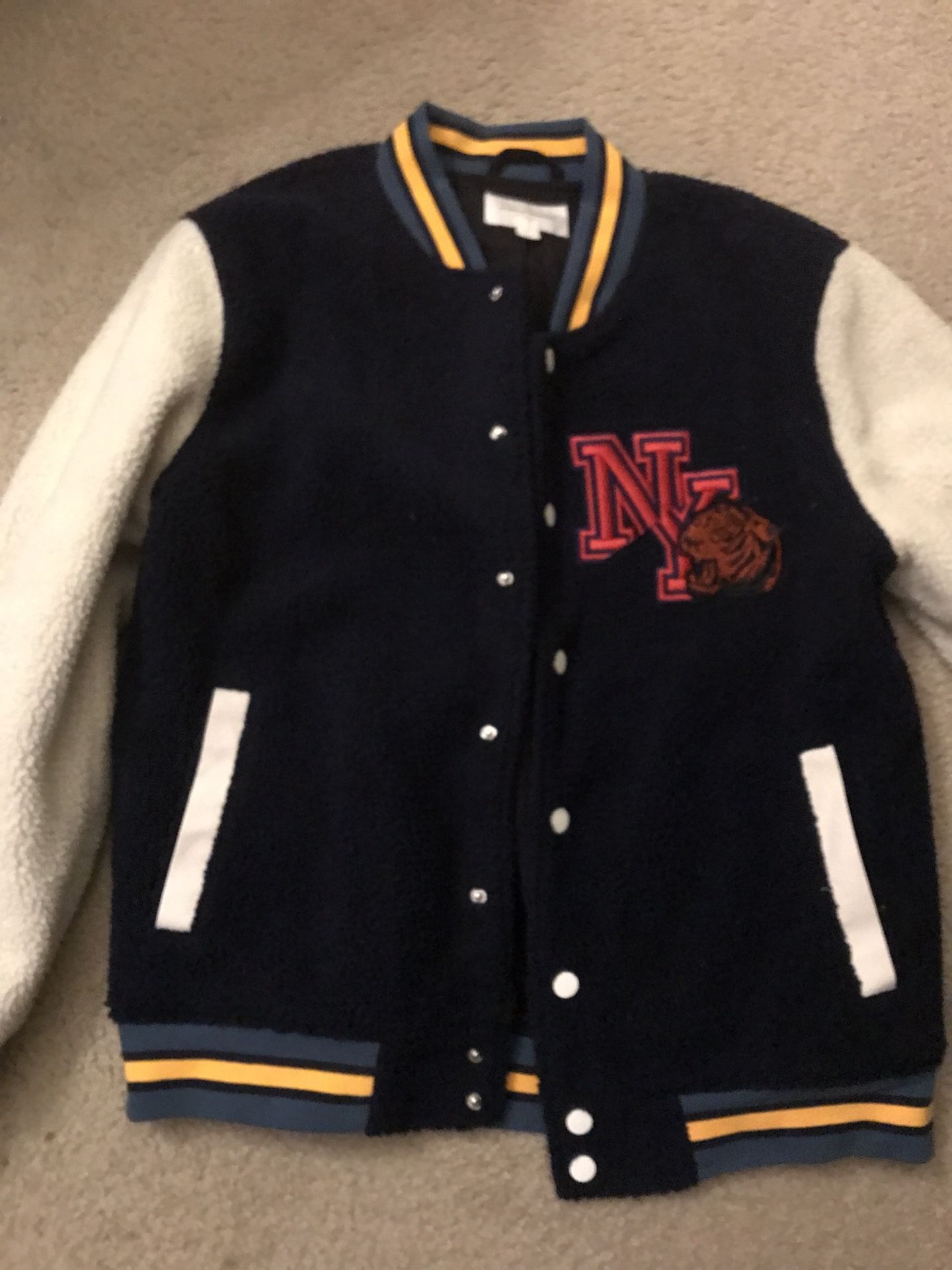 Varsity NY Tiger Head Jacket Christmas Gift