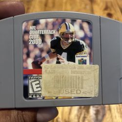 🎮 Nintendo 64 Game for Sale – NFL Quarterback Club 2000 🎮