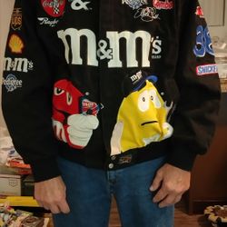 NASCAR Jacket Elliott Sadler 38 M&M 