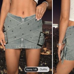 Denim Skirt