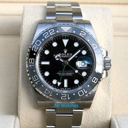 ROLEX 126710GRNR GMT MASTER II WATCH BRUCE WAYNE - T4731