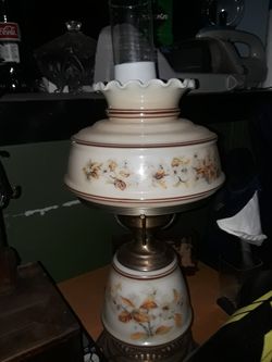 Vintage Victorian lamp