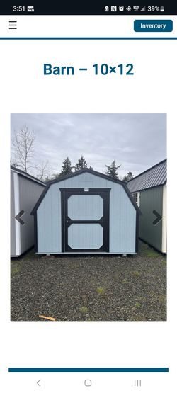 Used 10x12 Barn