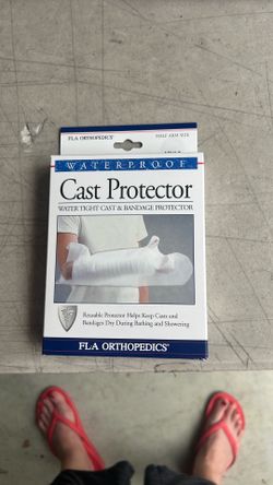 Waterproof cast protector for adult arm Waterproof cast protector for adult arm