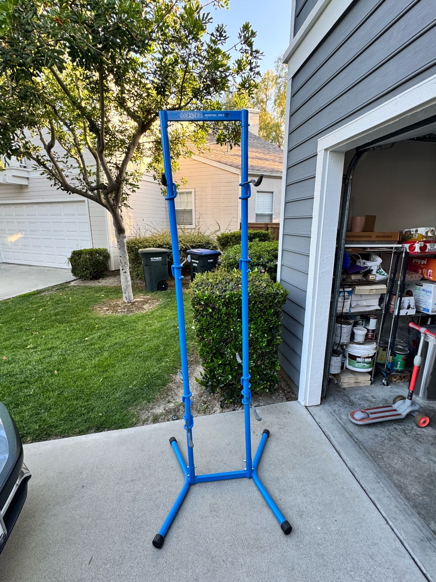 Standing Bike Rack (For 4 Bikes)