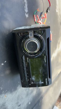 Sony radio