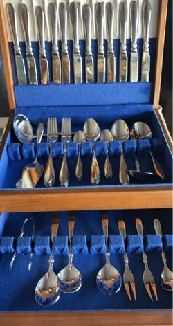 BergHOFF 18/10 60 piece Rostfrei E10 flatware with box