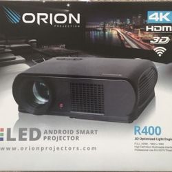 Brand New Orion R400 Projector/ R72 Digital self Lock  Screen 