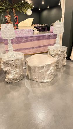 Platinum Coffee Table Set 