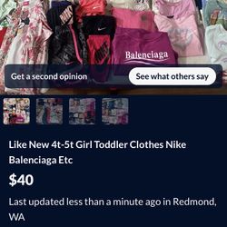 Like New And New Clothes Girl ! 35$ 