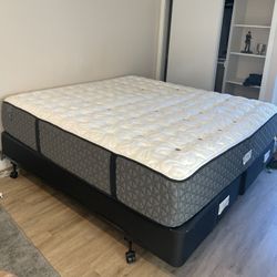 King Mattress And Box Spring $400 Obo