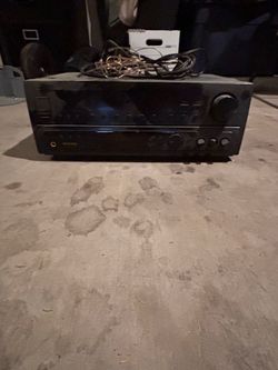 Black Home Theater AV Receiver