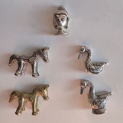 5 animal incense burners