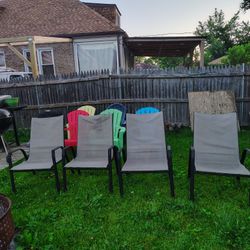 4 Patio Chairs for $35