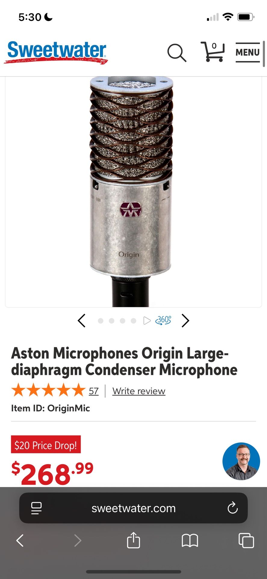 Aston Microphone Brand new